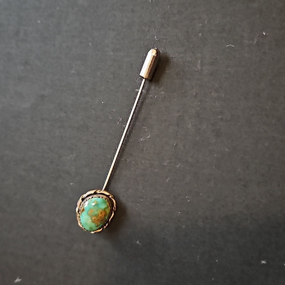 Genuine Turquoise Pin